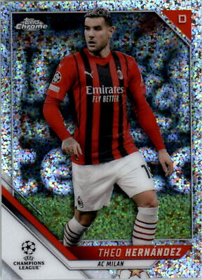 #ad 2021 22 Topps Chrome UEFA Champions League Speckle Refractors Soccer Card Pick $1.25