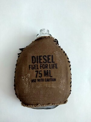 #ad Empty Diesel Cologne Bottle No Spray Nozzle No Cap Fastener $20.00