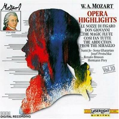 Mozart: Opera Highlights Audio CD By Multi VERY GOOD $4.99