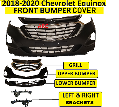 #ad 2018 2019 2020 fit CHEVROLET CHEVY EQUINOX FRONT BUMPER Upper Lower Grill $224.25