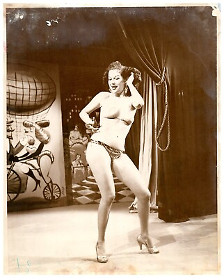 #ad 1950s Risque Burlesque Dancer Cheesecake Pin Up ORIGINAL Vintage Photo 8x10 $33.99
