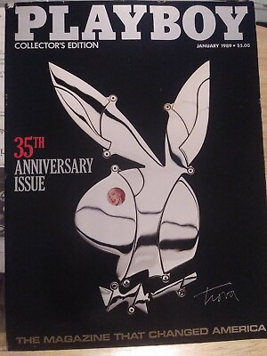 #ad Playboy Collector#x27;s Edition 35th Anniversary Issue Volume 36 No. 1... $28.04