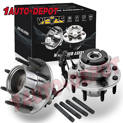 #ad 4WD Pair Front Wheel Bearing Hubs For Ford F 250 F 350 SD 1999 2004 Excursion $149.99