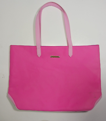 #ad Juicy Couture Hot Neon Pink Shoulder Tote Purse Bag $27.00