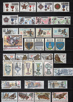 #ad Czechoslovakia Complete Sets Collection Used CTO Brids Animals ZAYIX 0224M0079 $8.95