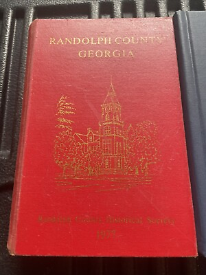 #ad Randolph County Georgia A Compilation of Facts Volumes I 1977 amp; II 1999 $449.99