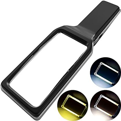#ad MagniPros 4X Large Magnifying Glass with 16 Anti Glare amp; Fully Dimmable LEDs ... $37.22