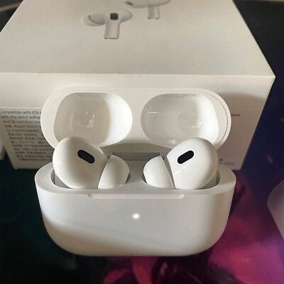 Apple Airpods Pro 2nd Generation Bluetooth Earbuds Earphone Charging Case White $41.55