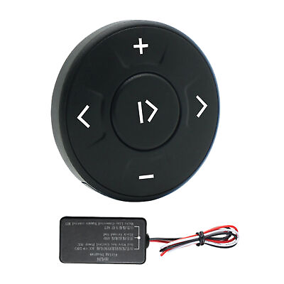 #ad Wireless Smart Bluetooth Media Car Steering Wheel Remote Control Media Button $13.49