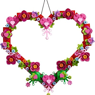 #ad LEGO CREATOR Love Heart Ornament Heart Shaped Flowers 40638 Brand New $17.99