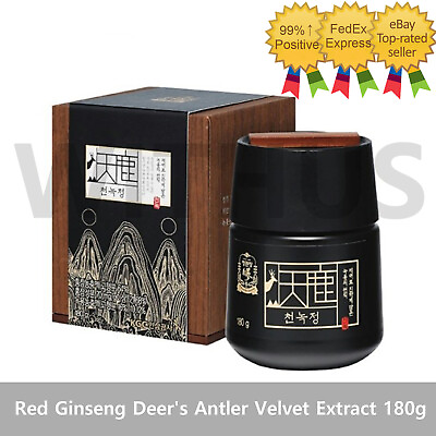 KGC JUNG KWAN JANG Korean Red Ginseng Velvet Extract 180g 정관장 천녹정 $175.05