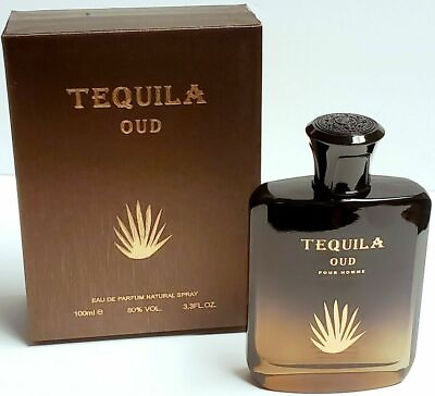 #ad Tequila Oud By Tequila Cologne for Men EDP 3.3 3.4 oz New In Box $34.81