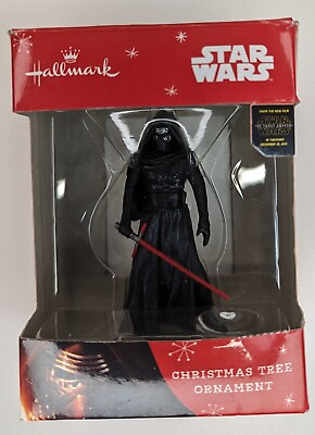 #ad Hallmark Star Wars Kylo Ren Christmas Tree Ornament Disney $19.99