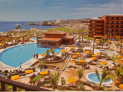 #ad Vintage Postcard SANTA CRUZ SPAIN 2002 H10 Costa Adeje Palace Resort Hotel $3.50