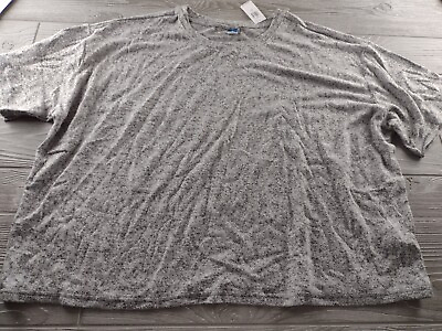 #ad #ad Old Navy Women Gray Short Sleeve T Shirt XL Tall New NWT $8.75