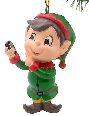 #ad Tree Buddees Elfie Selfie Christmas Ornament Funny Ornaments Elf on Cell Phone $14.95