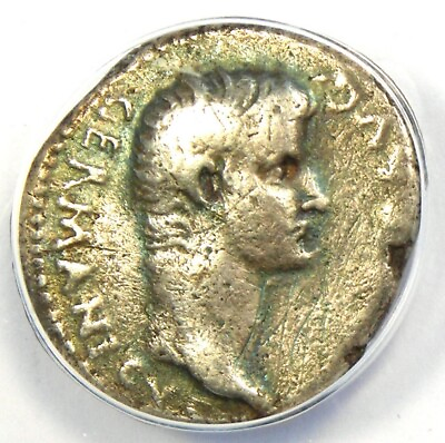 Gaius Caligula AR Drachm Cappadocia Caesarea Silver Coin 37 41 AD ANACS VF20 $992.75