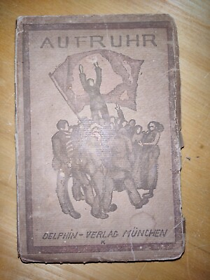 #ad Aufruhr: FuNfzehn Geschichten by Victor Mann 1919 1st Edition Rare German HC $39.00
