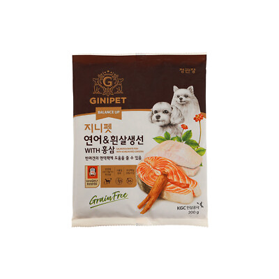 Dog Food Snack Jung Gwan Jang Ginseng Salmon and White Fleshed Fish food 1kg $64.99