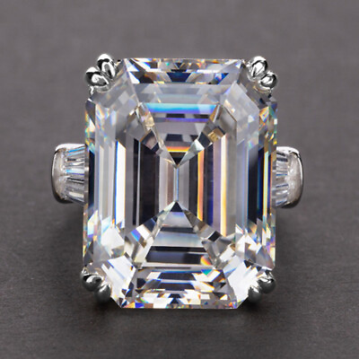 #ad Women Gift Gorgeous Cubic Zircon 925 Silver Ring Wedding Jewelry Sz 6 10 C $3.10