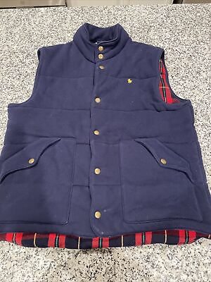 #ad Polo Ralph Lauren Vest LFlannel Lining $99.99