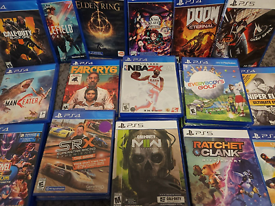 Playstation 45 you pick yor choices new and used $9.99