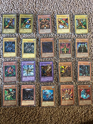 #ad 2200 Vintage English Yugioh Card Collection.  Hundreds of 1st editions $699.99
