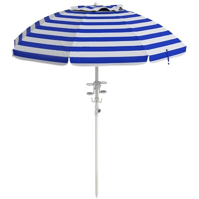 Outdoor beach umbrella Garden Parasol Patio Umbrella $88.69