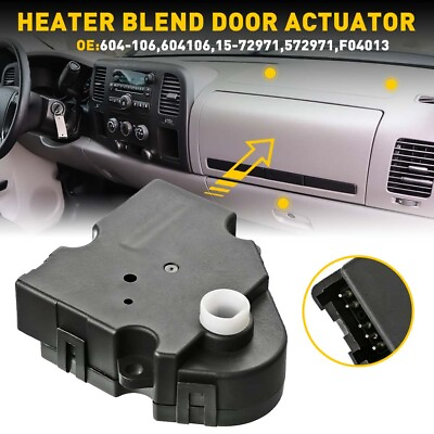 #ad HVAC AC Heater Air Blend Door Actuator for 2003 2006 Chevy Avalanche 1500 2500 $17.99