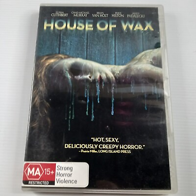 The House Of Wax DVD 2005 R4 Paris Hilton Brain Van Holt Ex rental DVD AU $7.19