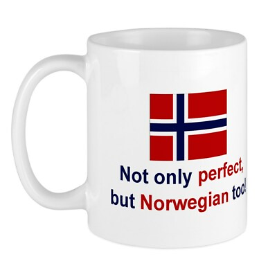 #ad CafePress Perfect Norwegian Mug 11 oz Ceramic Mug 50145830 $14.99