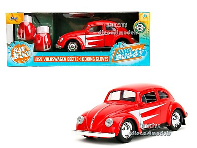 #ad 1959 VOLKSWAGEN BEETLE RED BOXING GLOVES ACCESSORY 1 32 DIECAST JADA 34236 $10.99