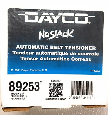 New Dayco Automatic Belt Tensioner 89253 No Slack Fast Shipper $25.95