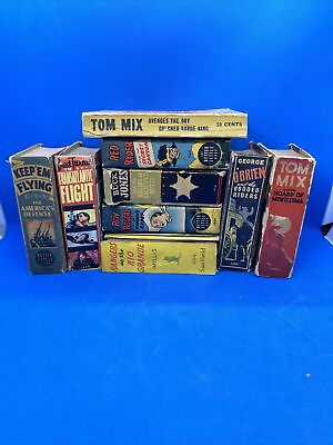 #ad Lot of Western Themed Little Big Books Red Ryder Tom Mix Buck Jones $75.00