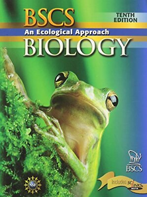 #ad BSCS BIOLOGY: AN ECOLOGICAL APPROACH By Biological Sciences Curriculum Studies $35.95