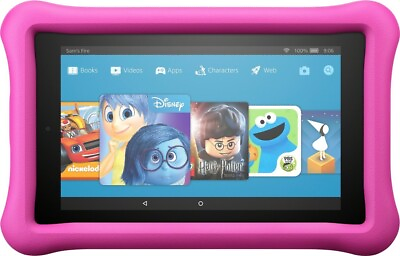 #ad Amazon Fire 7 Kids Edition 7th Gen 16GB Pink $64.99