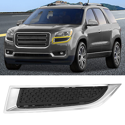 #ad Front Bumper Driver Side Headlight Bezel Grille For GMC Acadia 2013 17 #20982401 $49.00