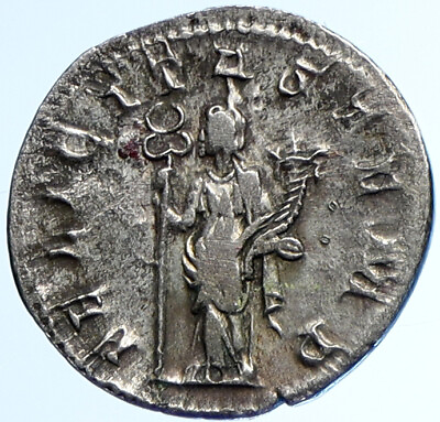 PHILIP I #x27;the Arab#x27; 246AD Silver Ancient Roman Coin Good Luck FELICITAS i110038 $448.65