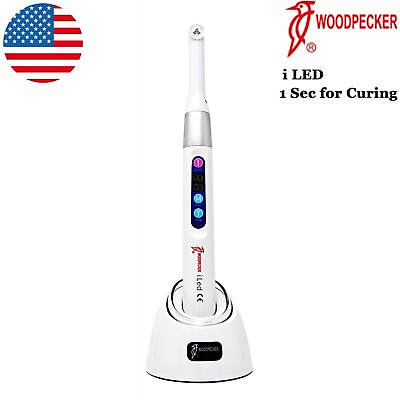 #ad 100% Woodpecker Dental iLED Curing Light Lamp Wireless 1 Second Curing 2500mw c㎡ $67.99