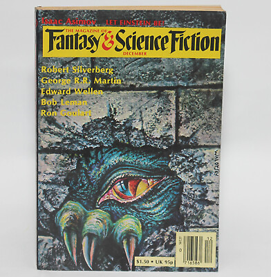 #ad Magazine of Fantasy amp; Science Fiction Famp;SF December 1981 No Label $9.99
