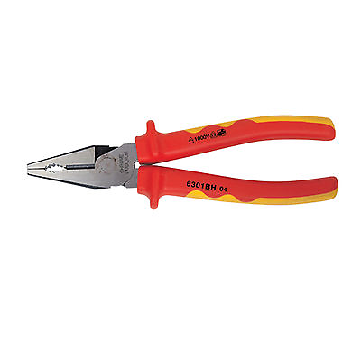 #ad Insulated Side Cutting Pliers Professional Electric 200mm 8quot; High Leverage $27.54