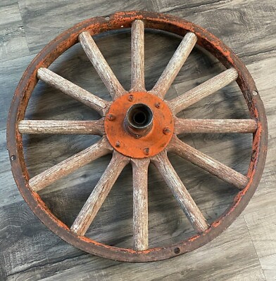 #ad Vintage Model T Ford wheel 23quot; Good condition $97.00