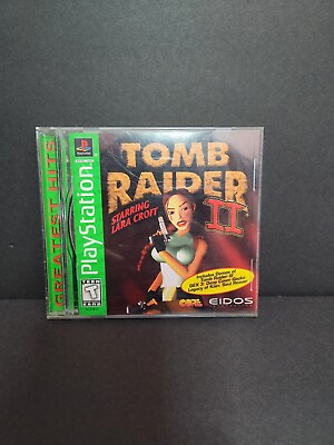Tomb Raider II Starring Lara Croft Sony PlayStation 1 1997 Demos Edition $9.99