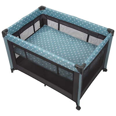#ad Baby Playpen Play Yard with Bassinet $62.64