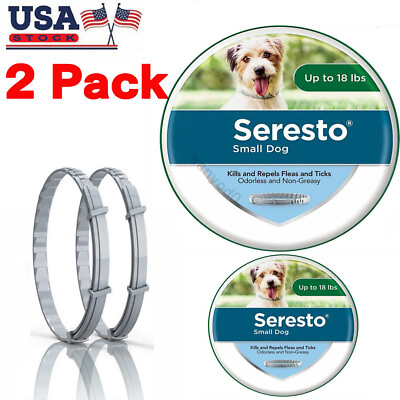 #ad 2Pack Collar³ for Small Dogs 8 month Protection US Free Shipping $22.94