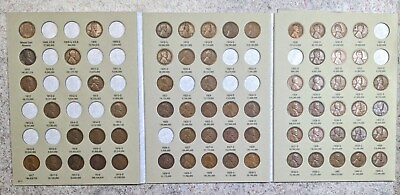 #ad 67 Coin Set 1909 1940 LINCOLN WHEAT PENNY CENT Early Dates Collection # 202 $67.99