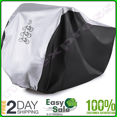#ad Maveek Bicycle Cover for 3 Bikes Waterproof Outdoor Storage Winter Cold Weather $28.60