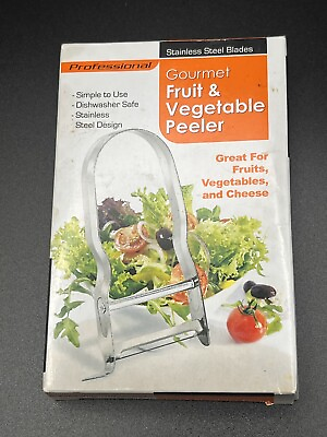 #ad Professional Food Service Series Stainless Steel Fruit And Vegetable Peeler $4.90