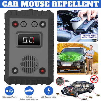 #ad Ultrasonic Pest Insect Rodent Repeller Car Marten Repellent with Ultrasound USA $19.99