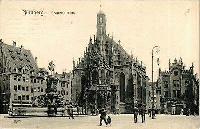 #ad CPA AK Nurnberg Frauenkirche GERMANY 941564 EUR 6.99